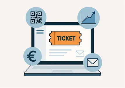 Vergelijk Kaartverkoopsystemen dashboard