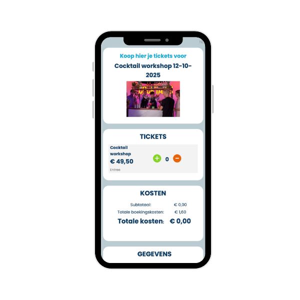Tickets verkopen voor Onderwijs & Educatie 1