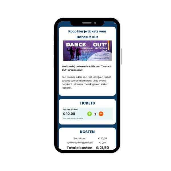 Tickets dansvoorstelling