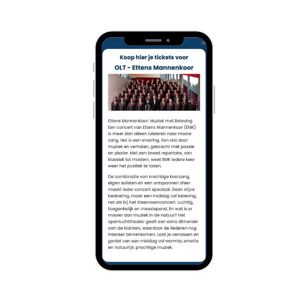 Tickets verkopen voor Verenigingen & Stichtingen