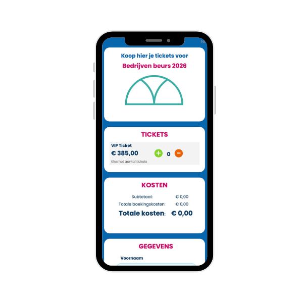 Tickets verkopen voor Bedrijven & Organisaties